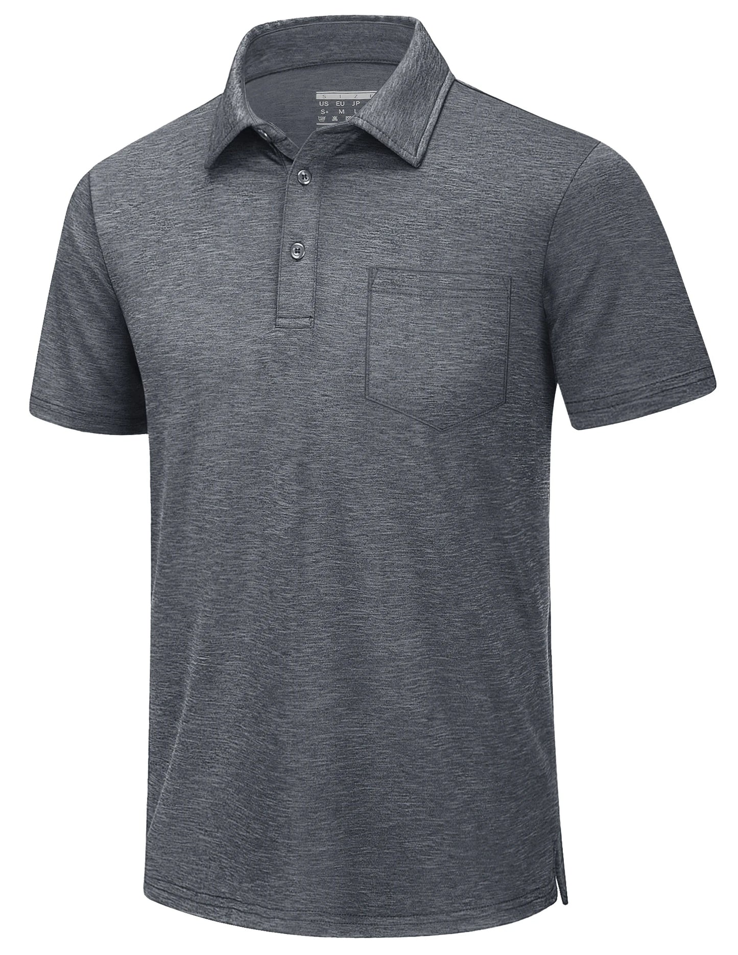 Men's Quick-Dry Polo Shirt β Lightweight Summer Sports Tee for Golf, Tennis & Outdoor Activities
