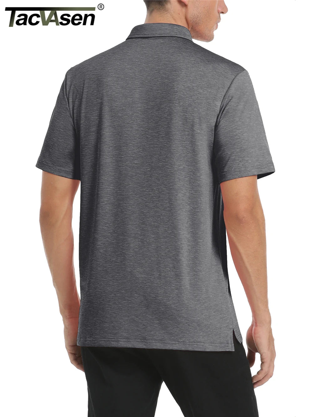 Men's Quick-Dry Polo Shirt β Lightweight Summer Sports Tee for Golf, Tennis & Outdoor Activities