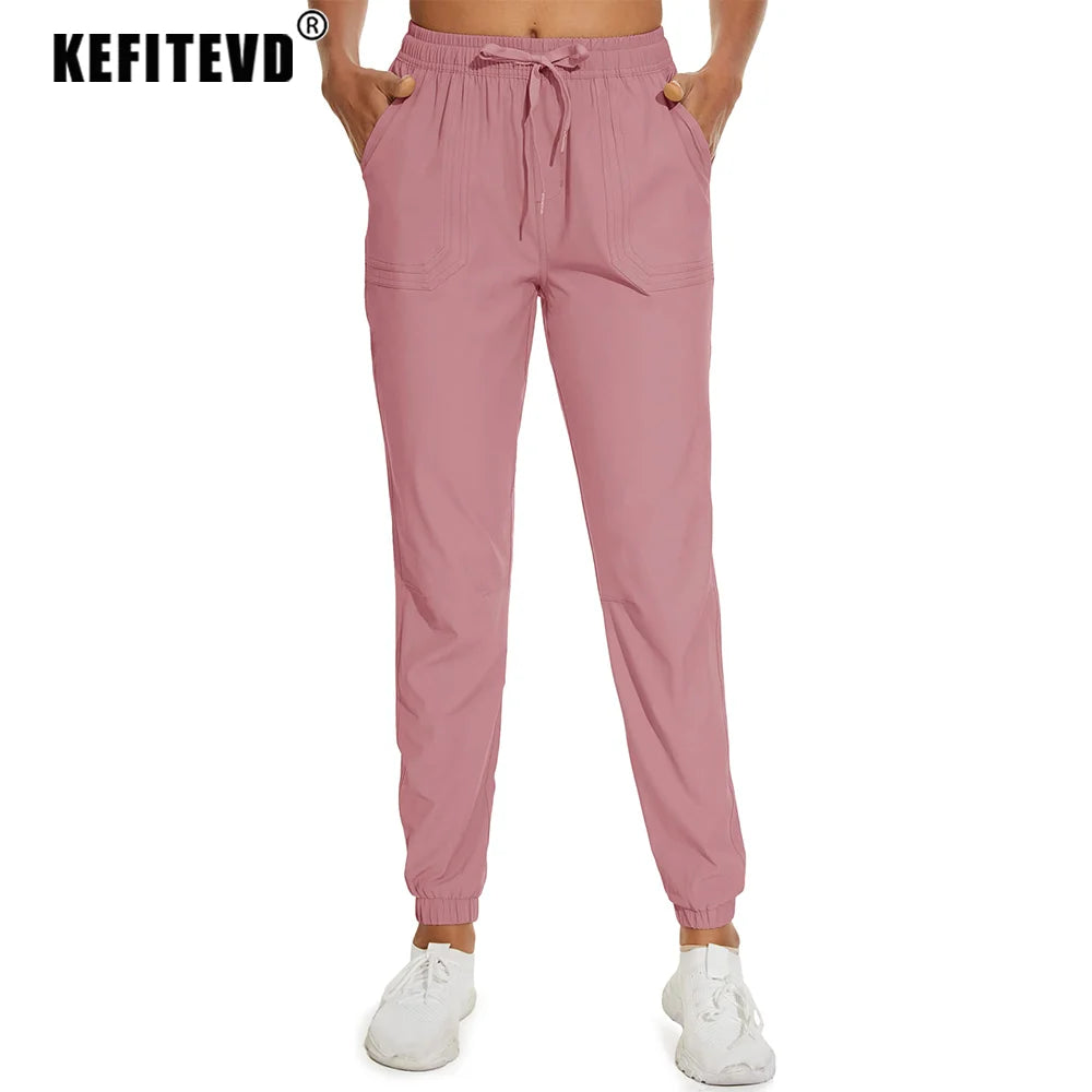 Women's Quick-Dry Pants - Lightweight, Breathable Hiking Trousers for Outdoor, Camping, Fishing & Sports