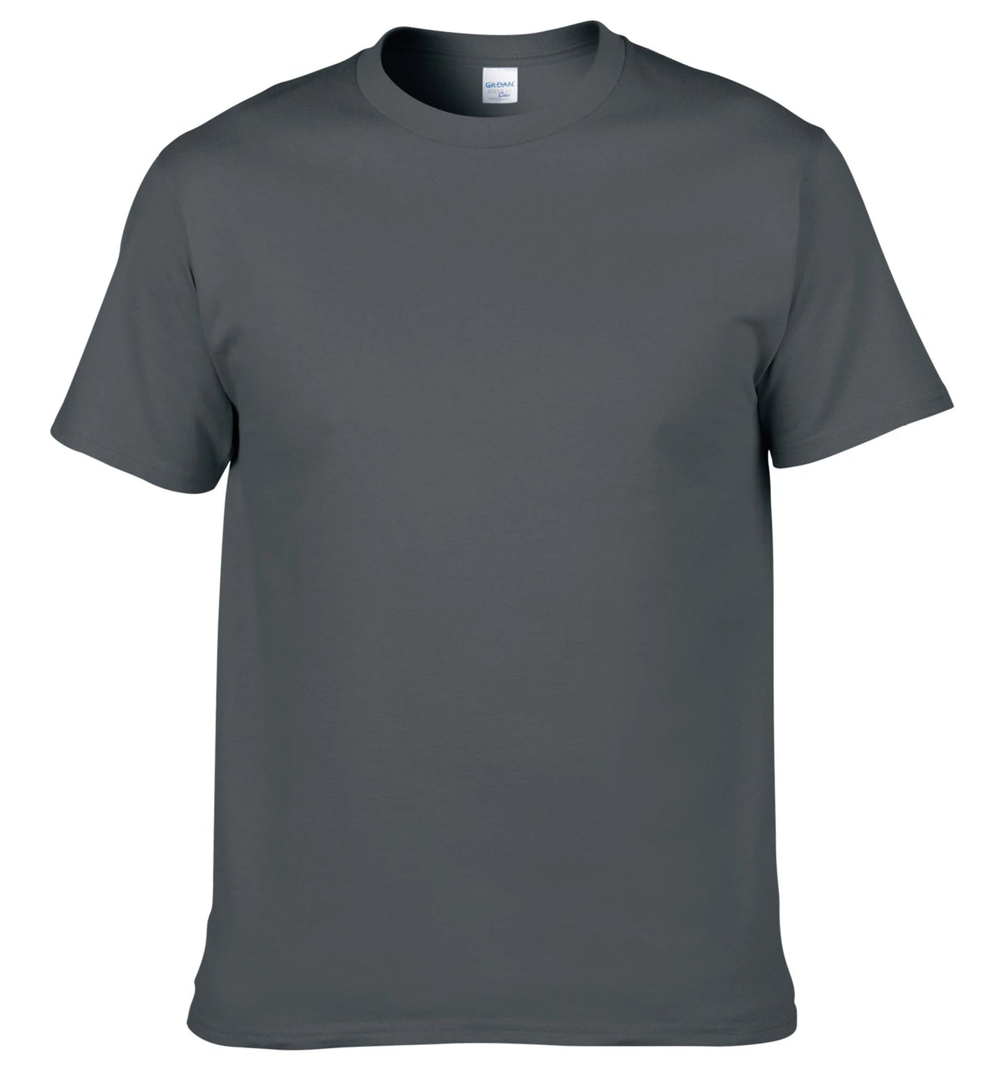 Men's T-Shirt - O-Neck, Pure Color, Short Sleeve, XS-3XL Casual Tee