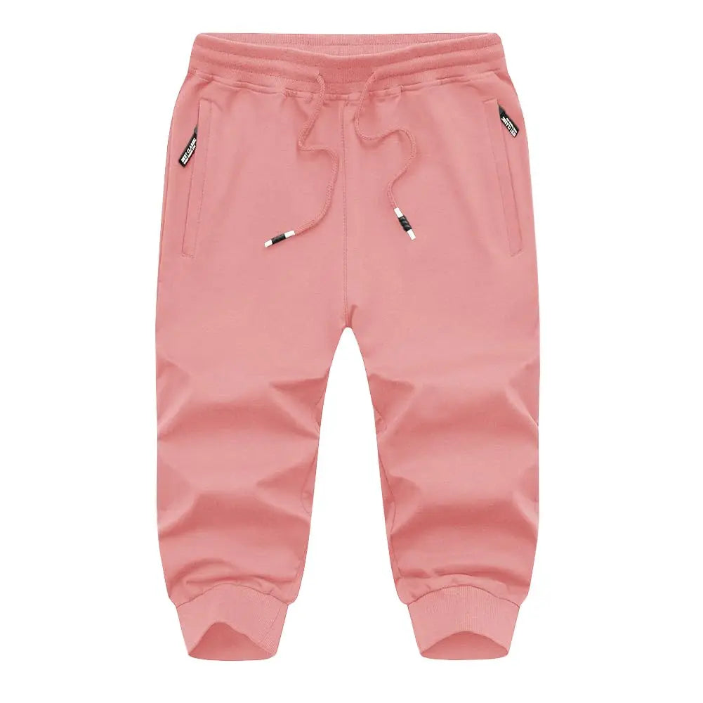 Men's 3/4 Quick-Dry Pants - Lightweight, Breathable Workout & Outdoor Gym Shorts