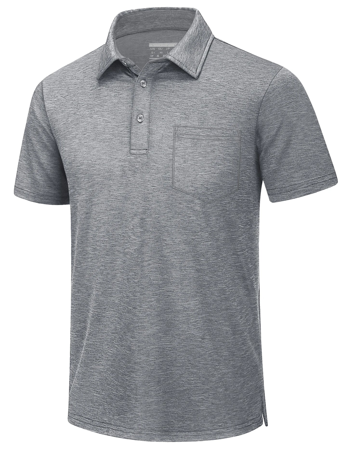 Men's Quick-Dry Polo Shirt β Lightweight Summer Sports Tee for Golf, Tennis & Outdoor Activities