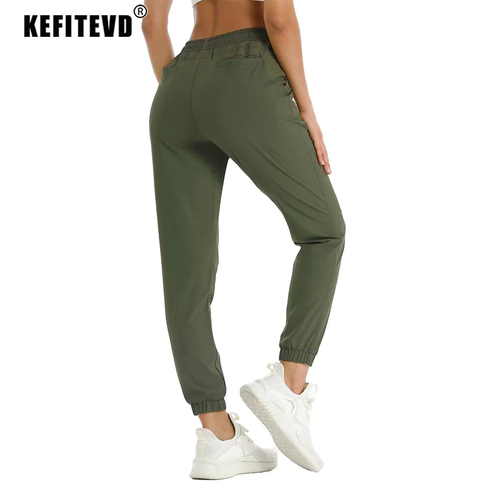 Women's Quick-Dry Pants - Lightweight, Breathable Hiking Trousers for Outdoor, Camping, Fishing & Sports