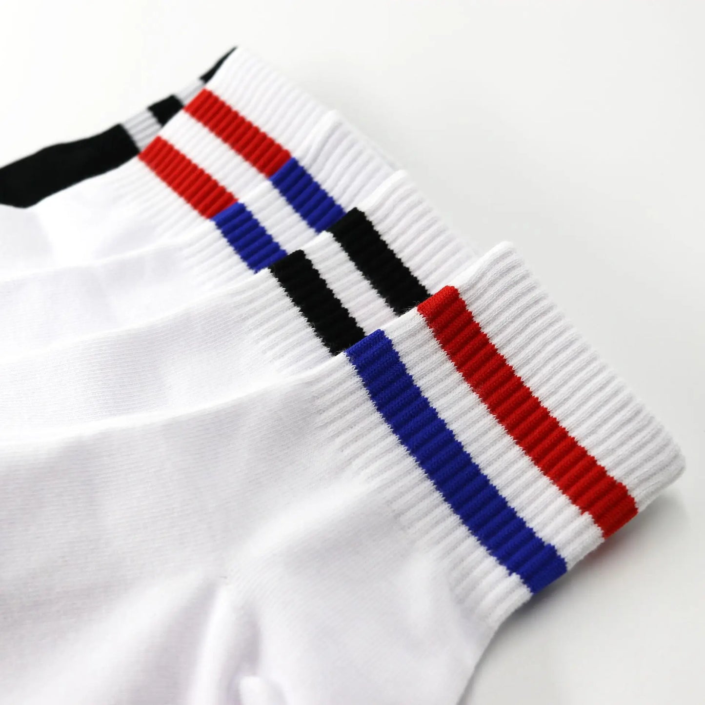 Men's Vintage Striped Ankle Socks