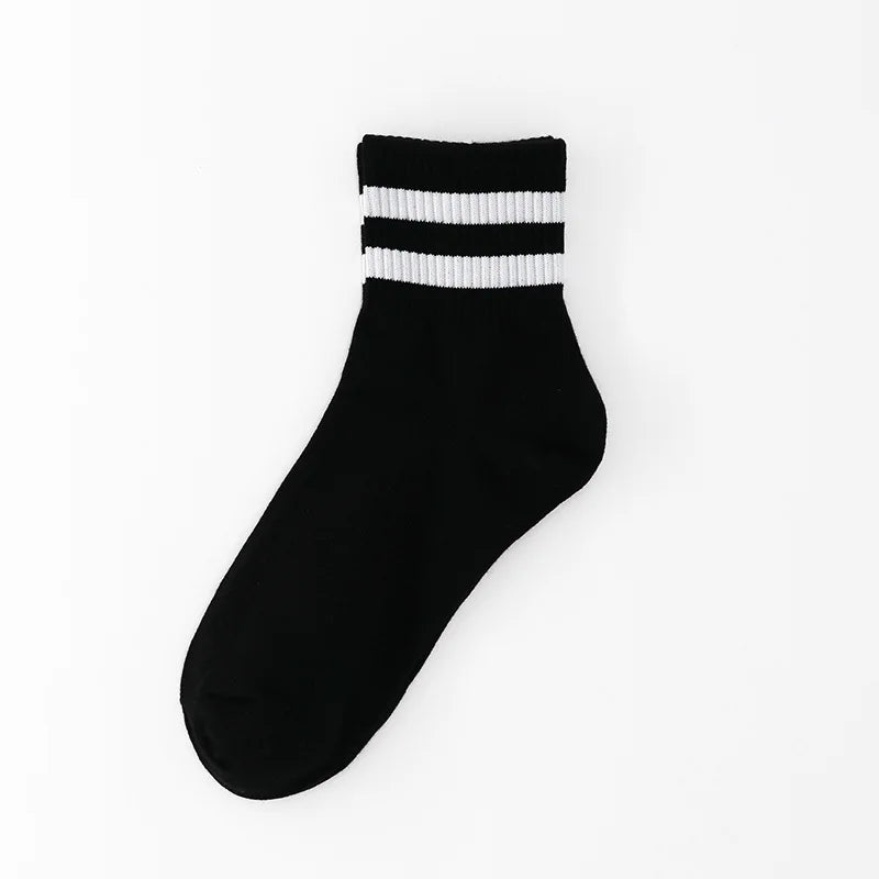 Men's Vintage Striped Ankle Socks