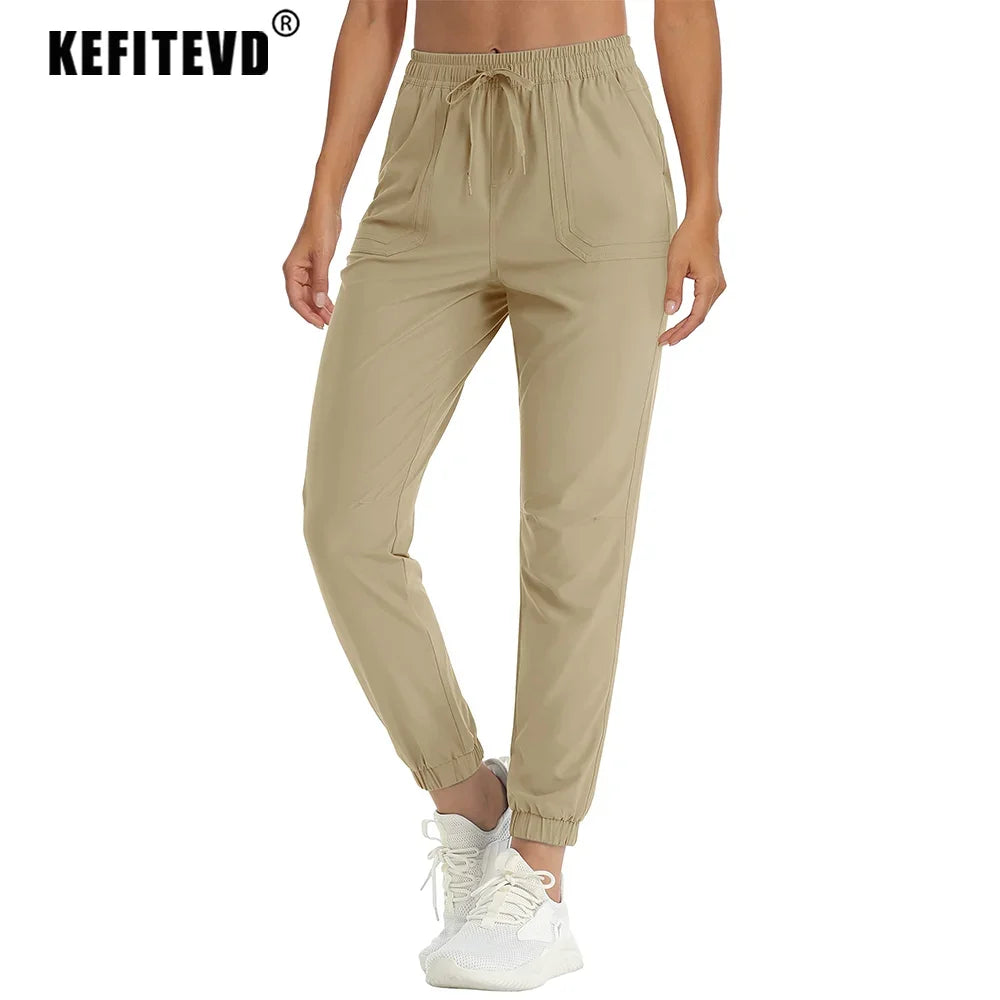 Women's Quick-Dry Pants - Lightweight, Breathable Hiking Trousers for Outdoor, Camping, Fishing & Sports