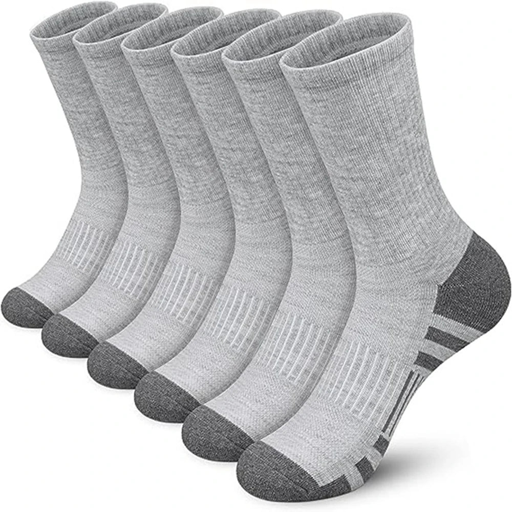 6pcs Men's Versatile Casual Socks Pack