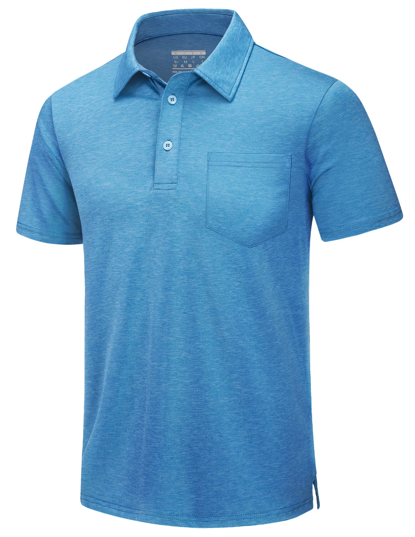 Men's Quick-Dry Polo Shirt β Lightweight Summer Sports Tee for Golf, Tennis & Outdoor Activities