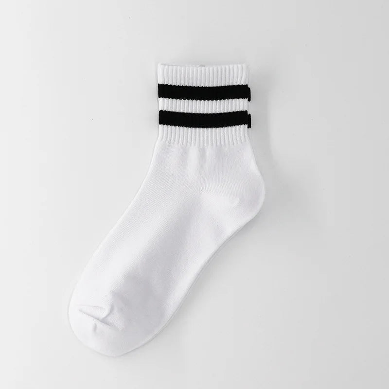 Men's Vintage Striped Ankle Socks