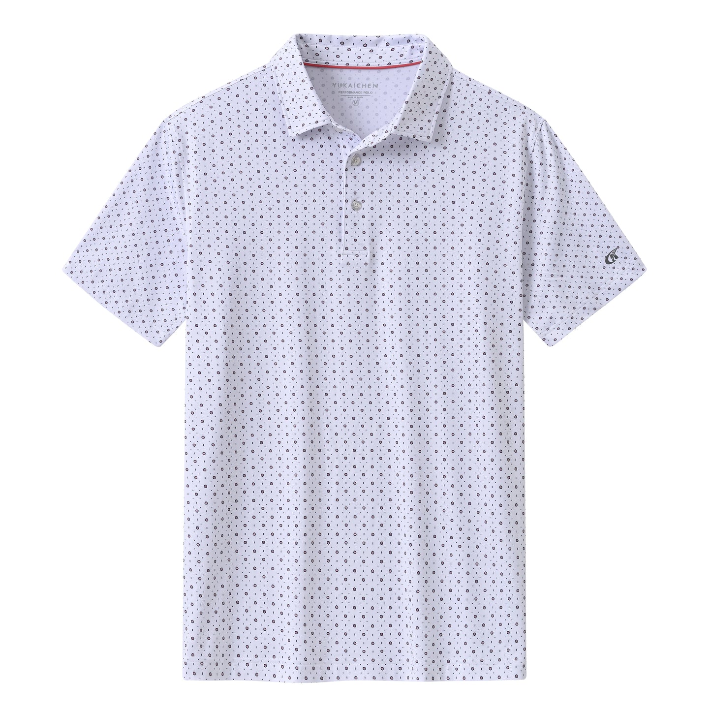 Men's Casual Polo – Short Sleeve Streetwear Shirt for Vacation & Daily Wear