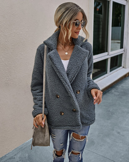 Plush Coat Women Winter Jackets Fluffy Teddy Coat Female