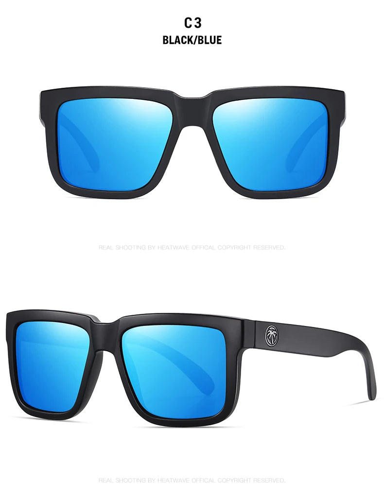 New High Quality Luxury Heat Wave Polarized Sunglasses