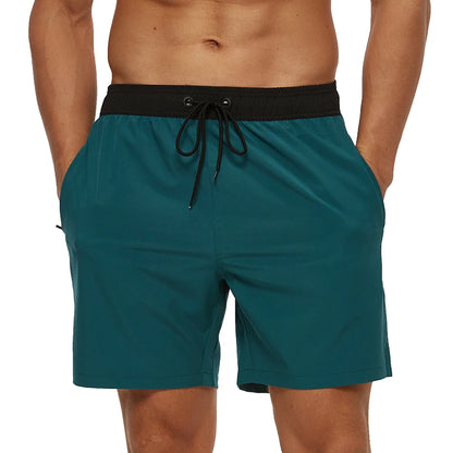 Escatch Brand Summer Swimming Shorts Men Fashion Sport Breathable