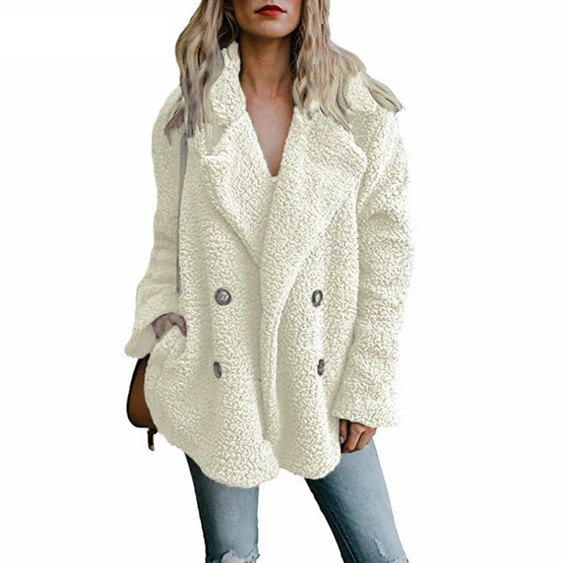 Plush Coat Women Winter Jackets Fluffy Teddy Coat Female