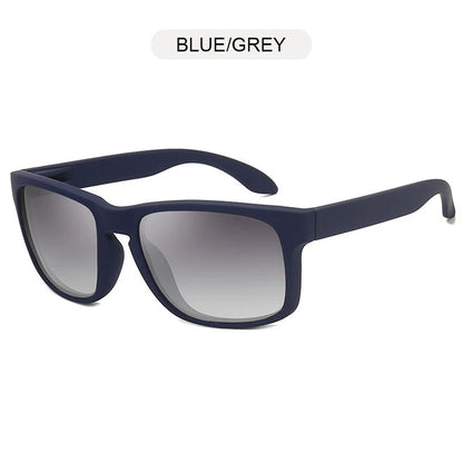 Classic Fashion Square Polarized Sunglasses Men Women Stylish Black UV400