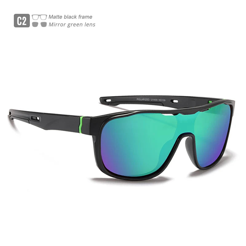 Men's Oversized Shield Sunglasses Modern