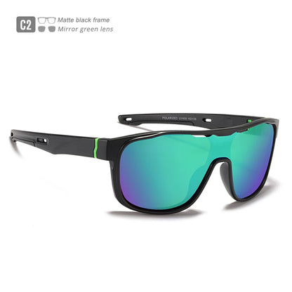 Men's Oversized Shield Sunglasses Modern