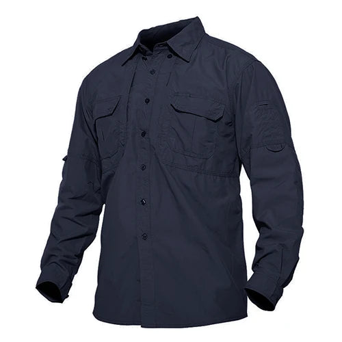 Mens Long Sleeve Shirts Summer Lightweight Quick Drying