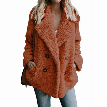 Plush Coat Women Winter Jackets Fluffy Teddy Coat Female