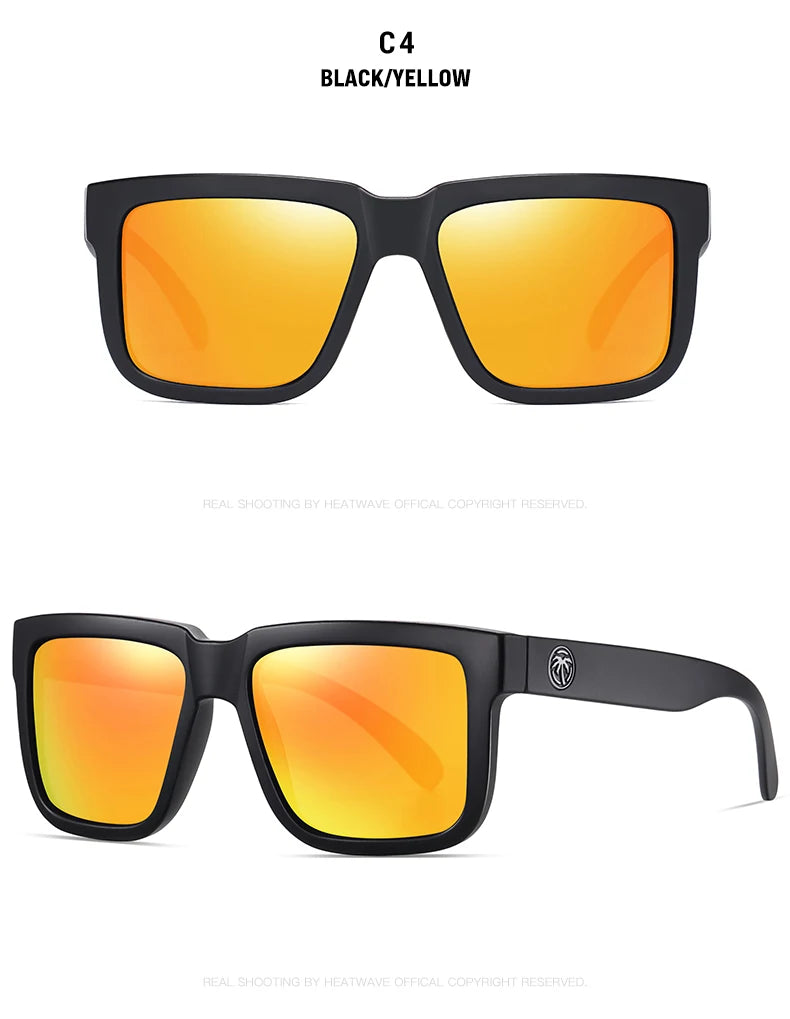 New High Quality Luxury Heat Wave Polarized Sunglasses