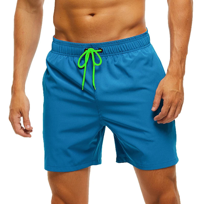 Escatch Brand Summer Swimming Shorts Men Fashion Sport Breathable