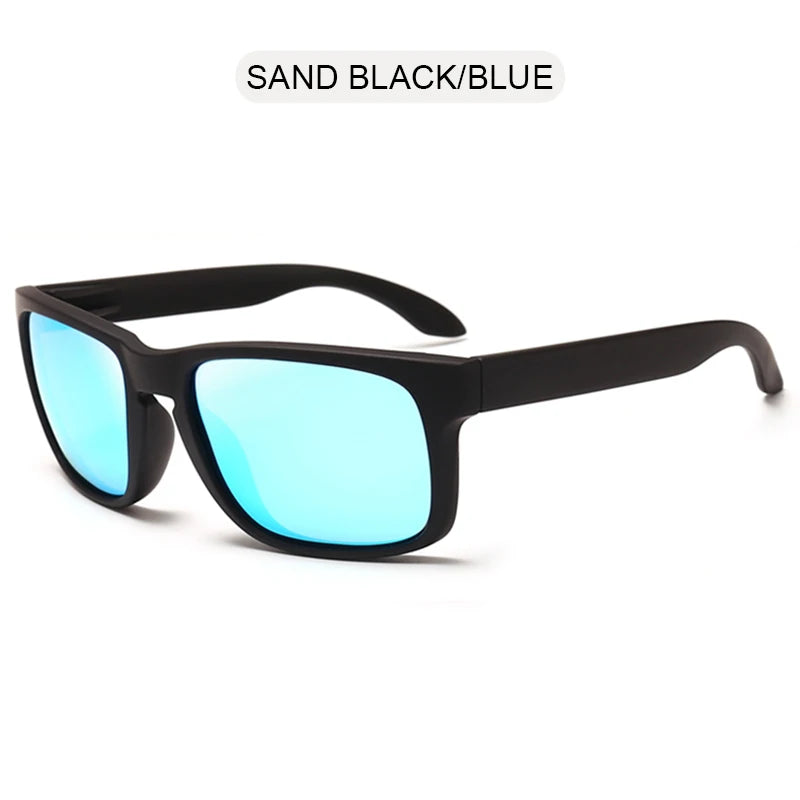 Classic Fashion Square Polarized Sunglasses Men Women Stylish Black UV400