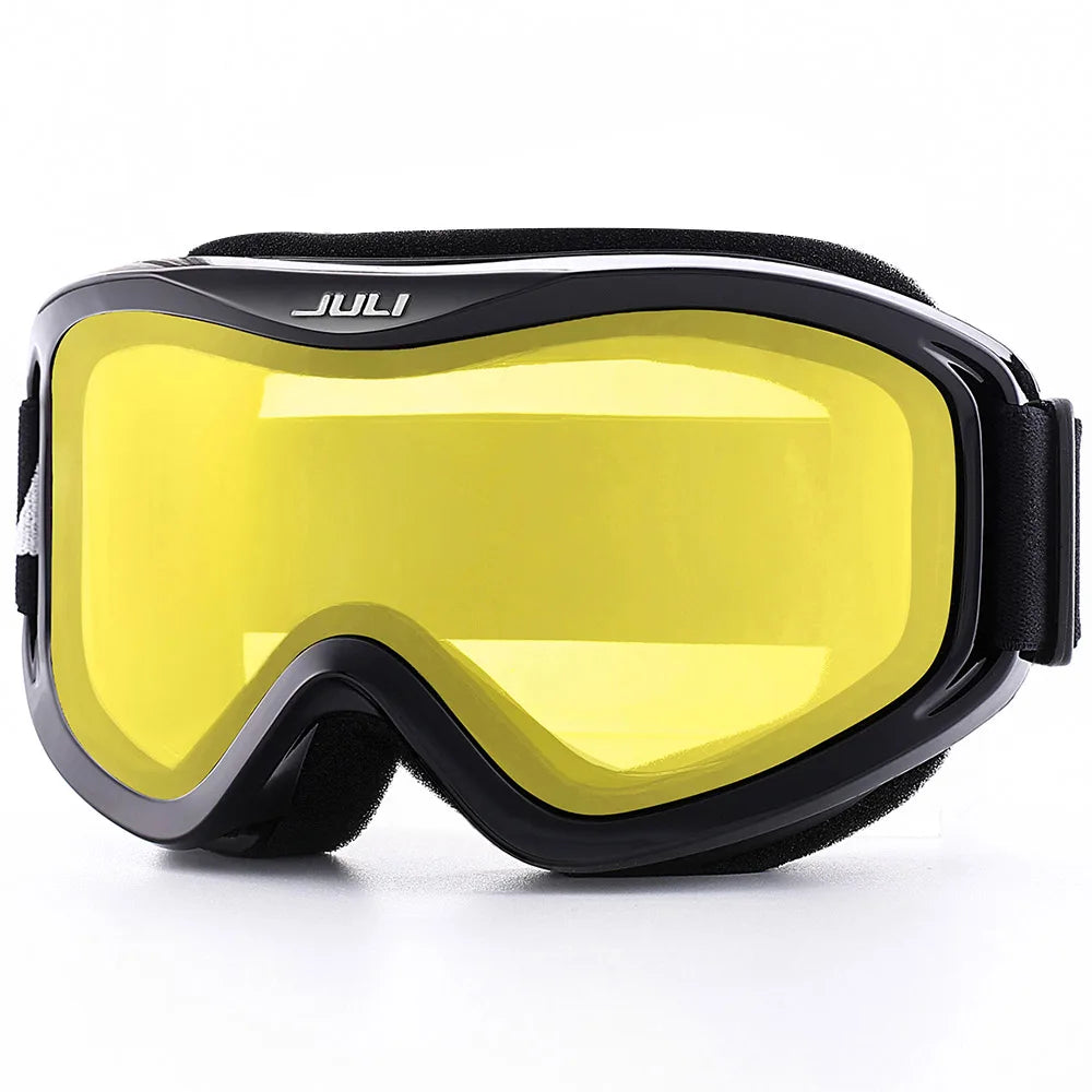 Juli Unisex Anti-Fog Ski Goggles for Winter Sports