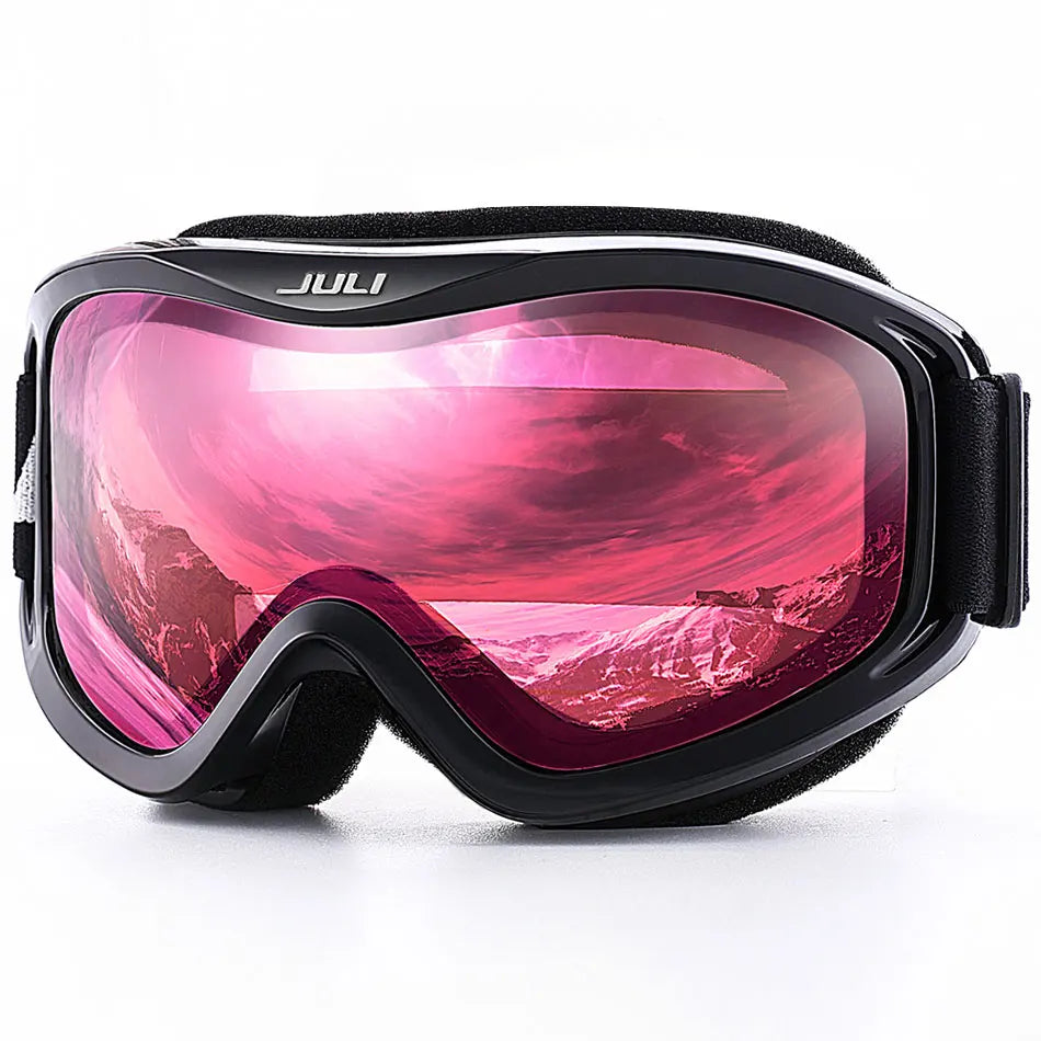 Juli Unisex Anti-Fog Ski Goggles for Winter Sports