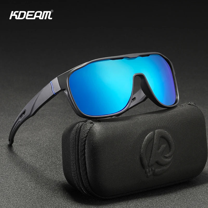Men's Oversized Shield Sunglasses Modern