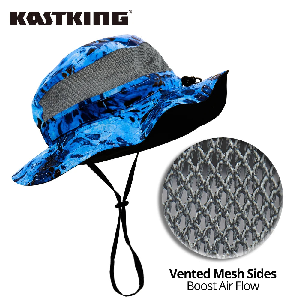 KastKing Sun Protection Fishing Hat Breathable Outdoor Cap