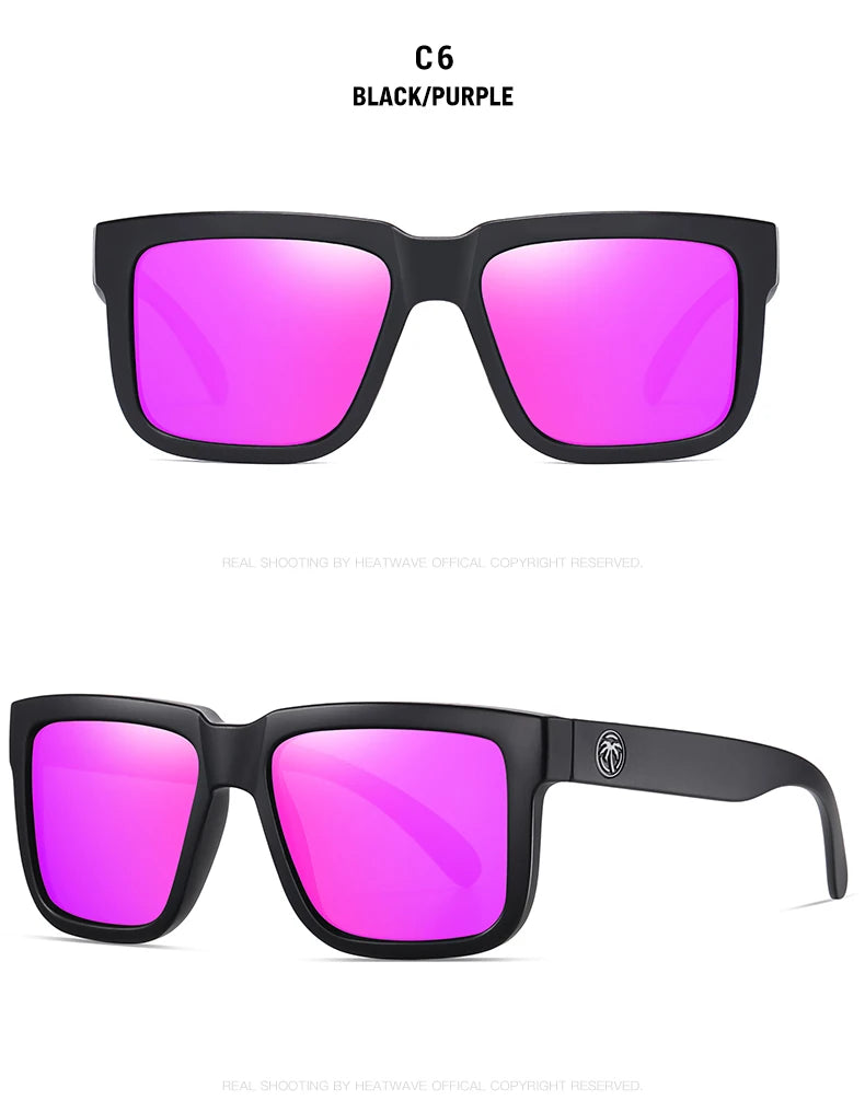 New High Quality Luxury Heat Wave Polarized Sunglasses