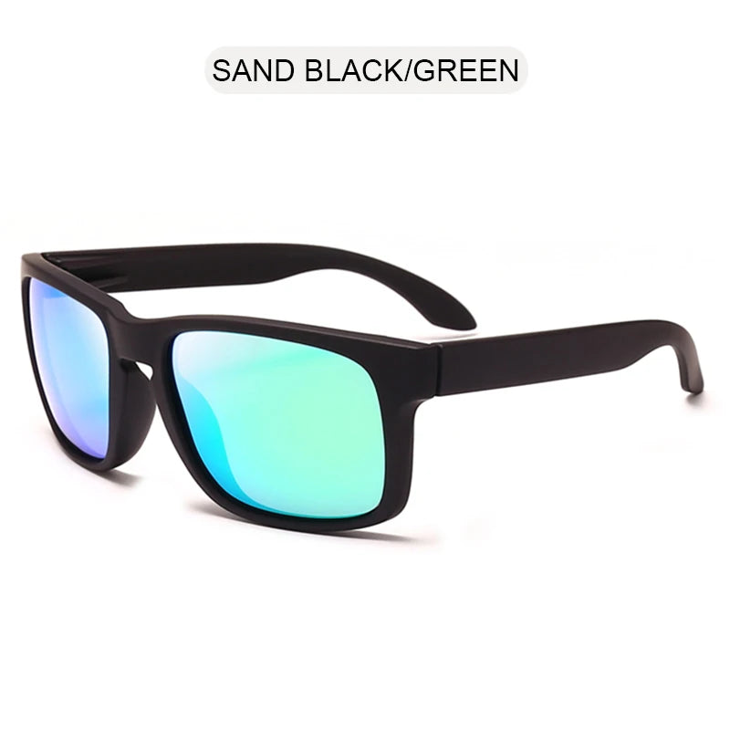 Classic Fashion Square Polarized Sunglasses Men Women Stylish Black UV400