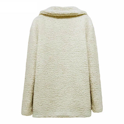 Plush Coat Women Winter Jackets Fluffy Teddy Coat Female