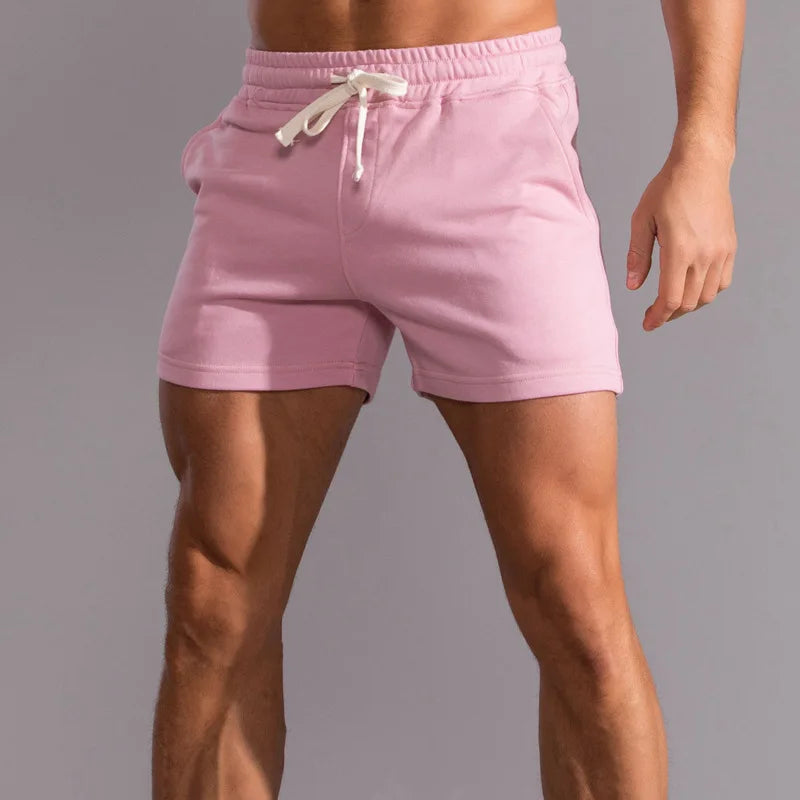 Summer New 100 Percent Cotton Casual Shorts Men High Quality