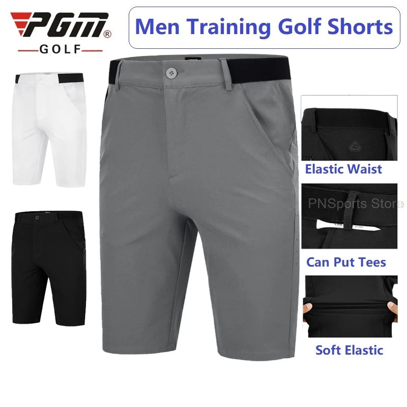 Pgm Summer Golf Shorts Men's Quick-Dry Breathable Pants