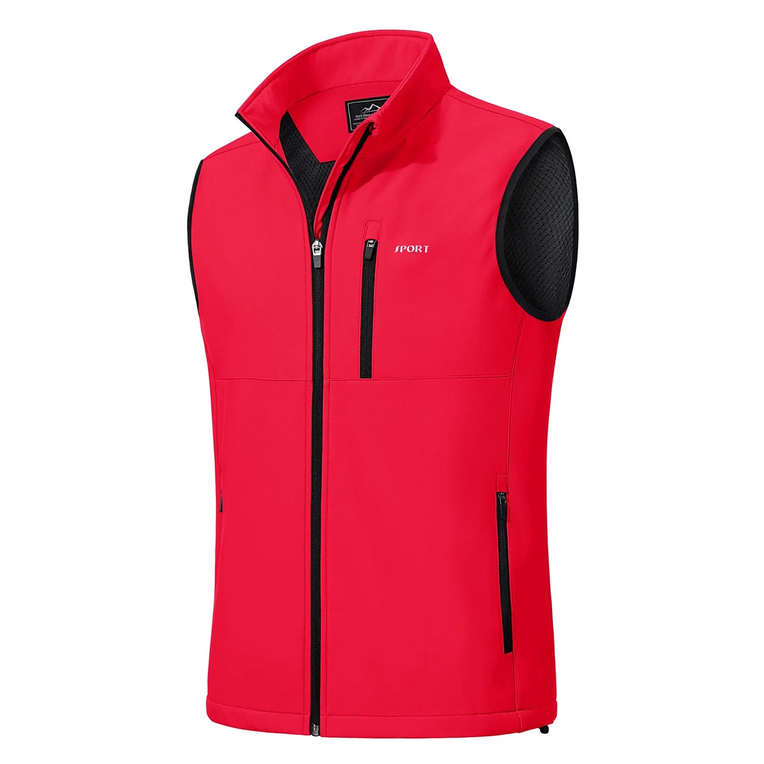 Men's Summer Lightweight Hiking Vest – Windproof, Sleeveless Work Jacket for Outdoor Activities, Climbing, Camping, and Fishing