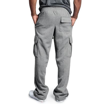 Mens Sweatpants Straight Fit Joggers for Sports Streetwear