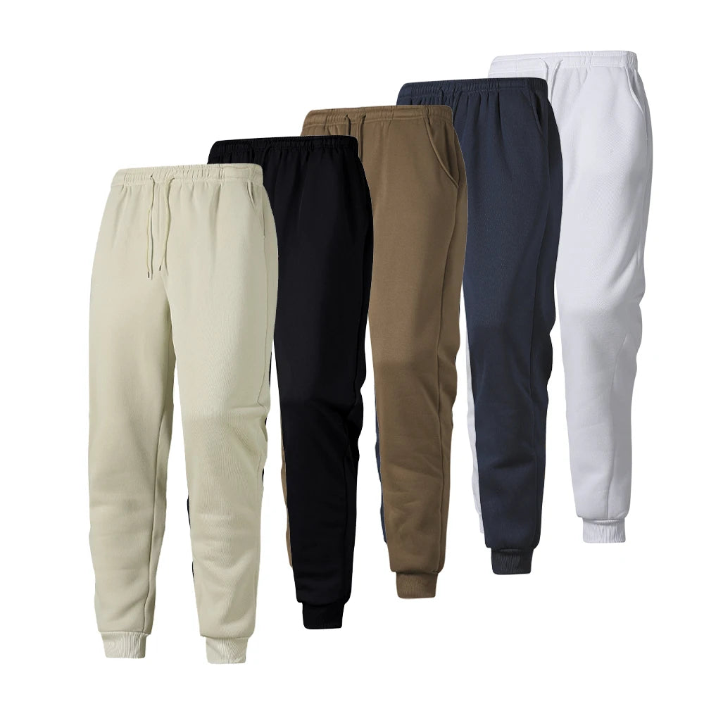 Men's Pants Autumn Winter Casual Trousers Joggers Sweatpant