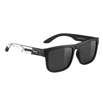 2024 KDEAM Polarized Sunglasses Men White Frame UV400