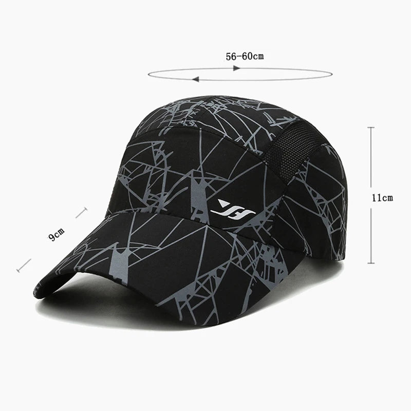 Unisex Thin Quick-Dry Baseball Cap