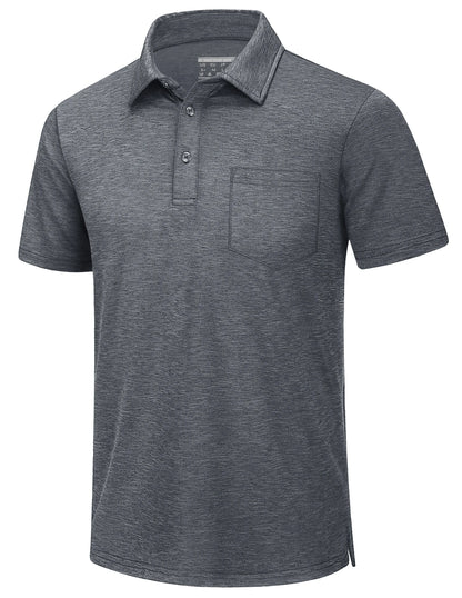 Men's Quick-Dry Polo Shirt – Lightweight Summer Sports Tee for Golf, Tennis & Outdoor Activities