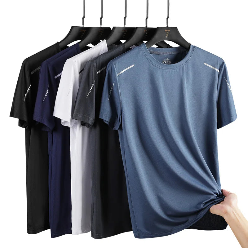 CHRLCK Men's Quick Drying Breathable Outdoor Sports T-shirt