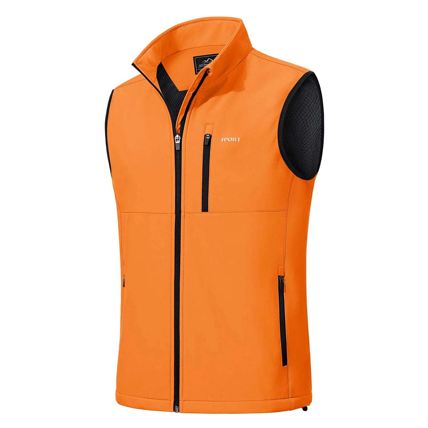 Men's Summer Lightweight Hiking Vest – Windproof, Sleeveless Work Jacket for Outdoor Activities, Climbing, Camping, and Fishing