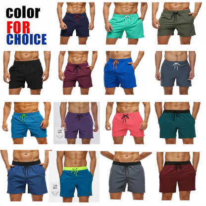 Escatch Brand Summer Swimming Shorts Men Fashion Sport Breathable