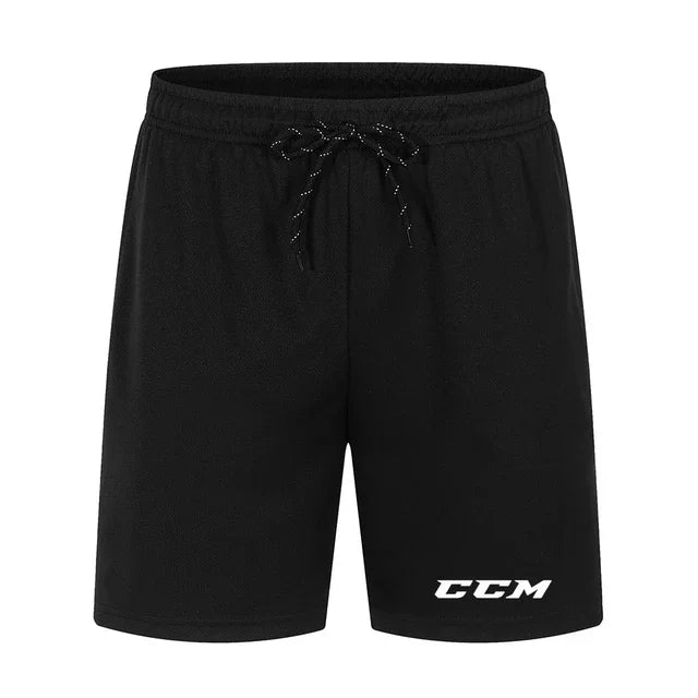 CCM Summer New Men's Jogger Running Shorts Quick Dry Mesh