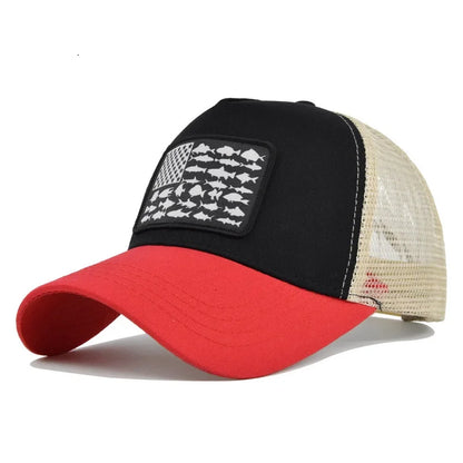 Unisex Snapback Caps Men Breathable Mesh Hats for Women