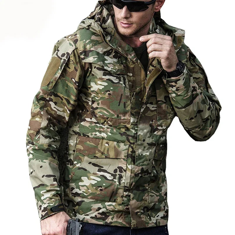 M65 Clothes Tactical Windbreaker Men Jacket Waterproof Windproof