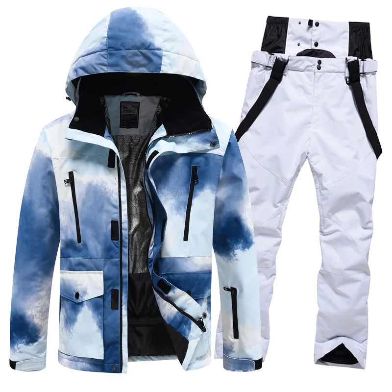 New Ski Suits Warm Winter Waterproof Sports Mountain Skiing