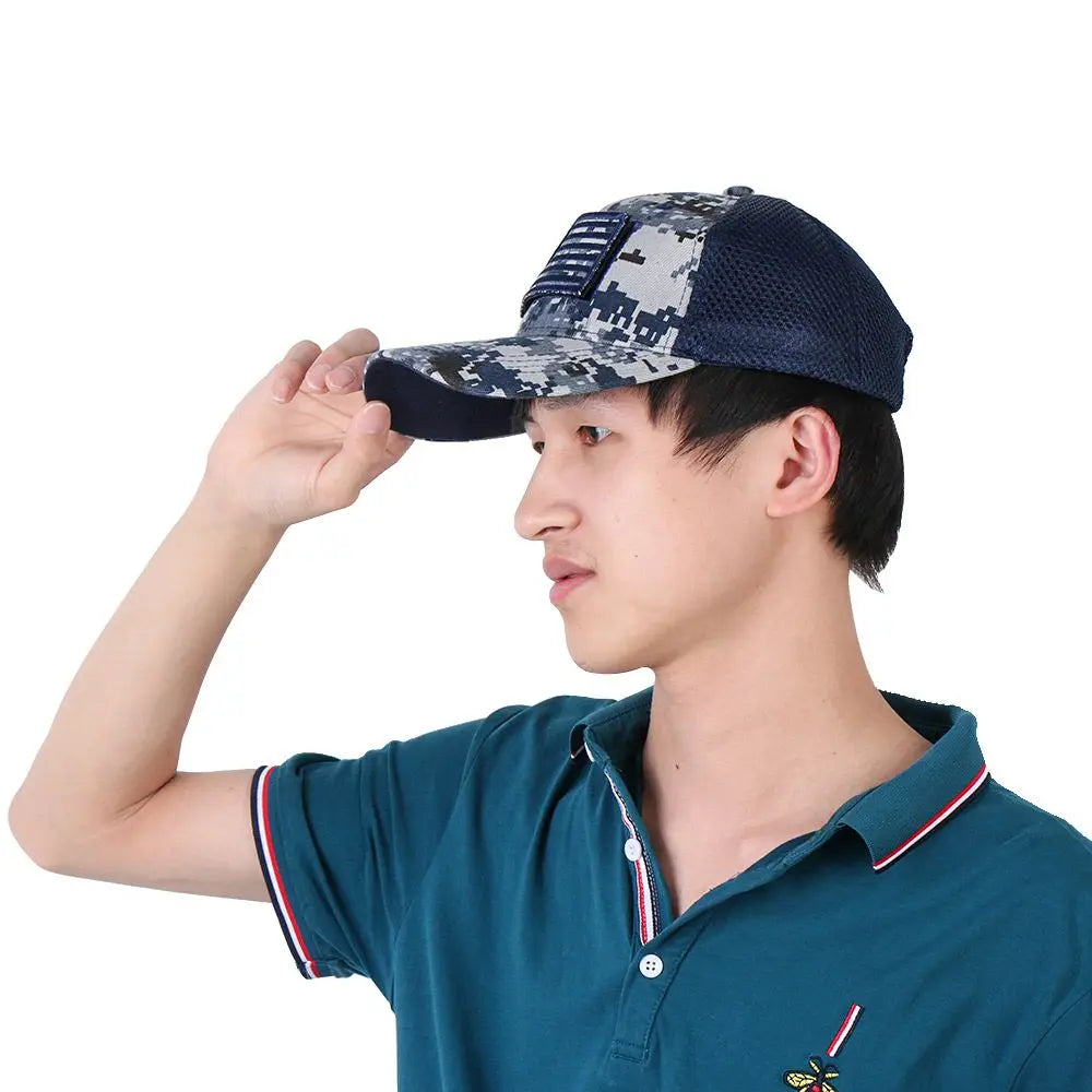 Fashion Men Sport Baseball Cap Outdoor Anti-UV Sun Cap