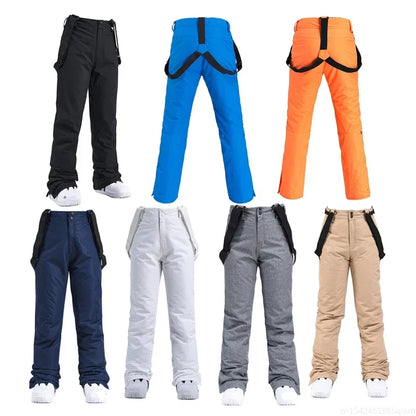 Cheap Women's and Men's Ice Snow Pants 10K Waterproof Trousers